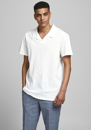 T-shirt - JPRBLARETRO RESORT SOLID POLO